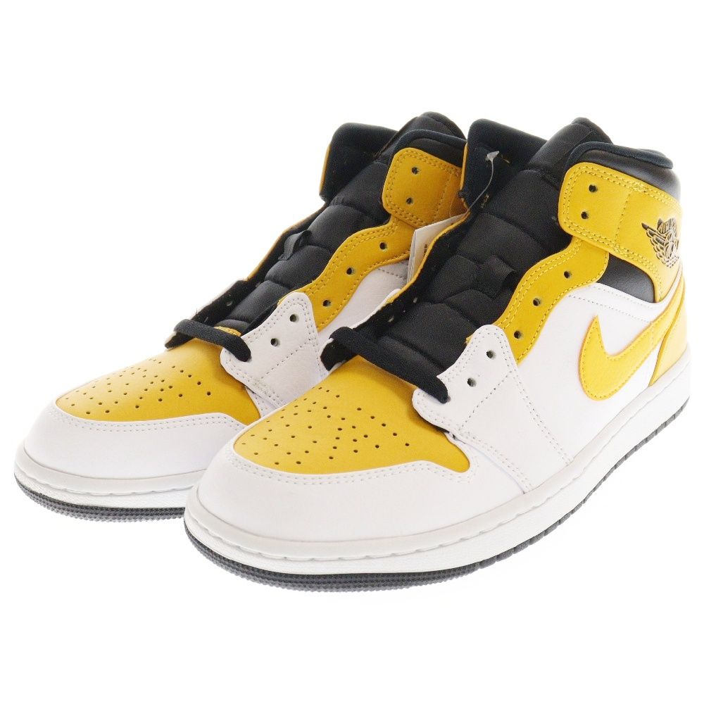 NIKE エアジョーダン 1ミッド ユニバーシティゴールド 27.5cm