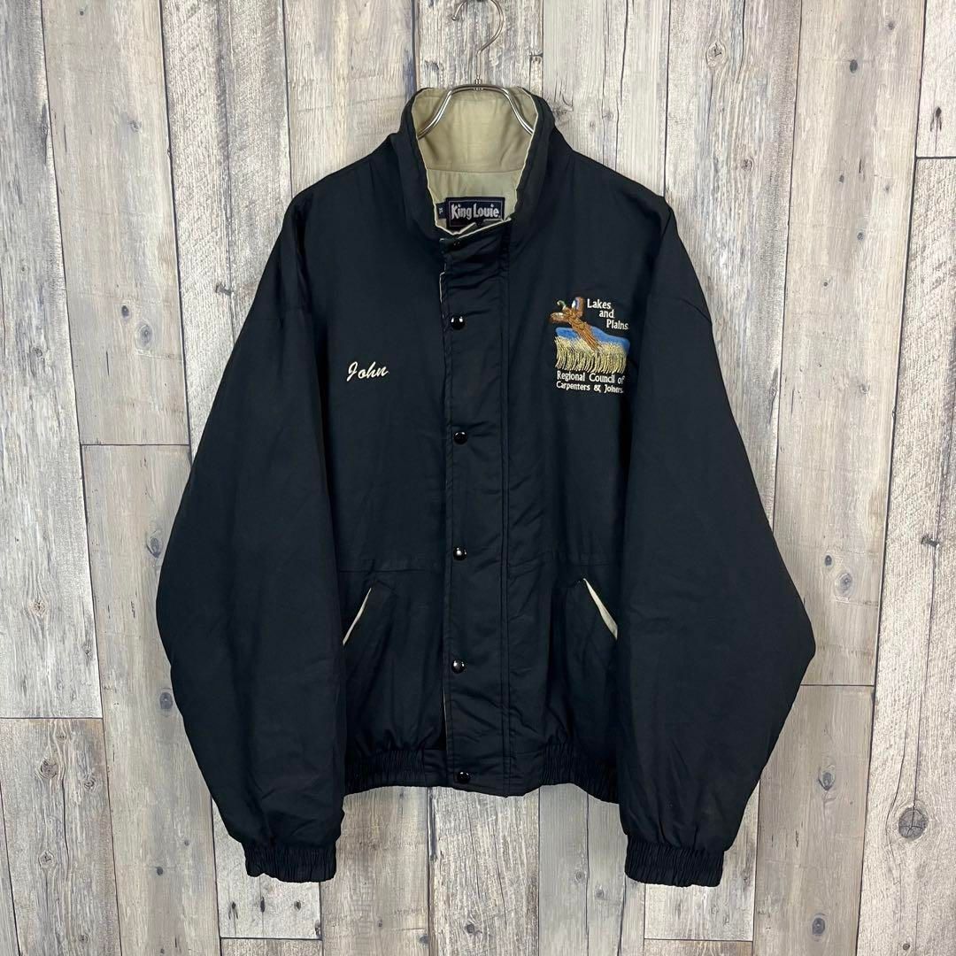OLD King Louie 90s ヴィンテージ 米国製 中綿 ジャケットXL - メルカリ