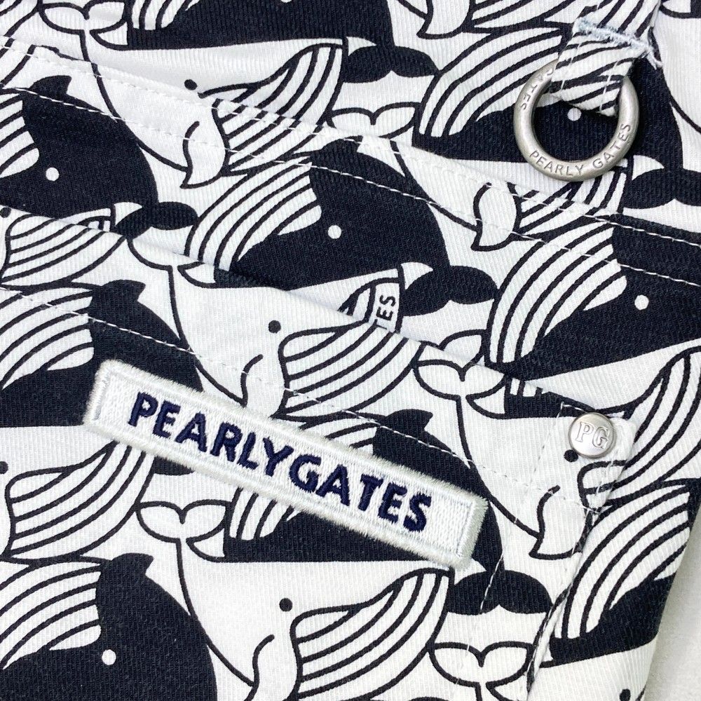 PEARLY GATES パーリーゲイツ ハーフパンツ 総柄 ホワイト系 5