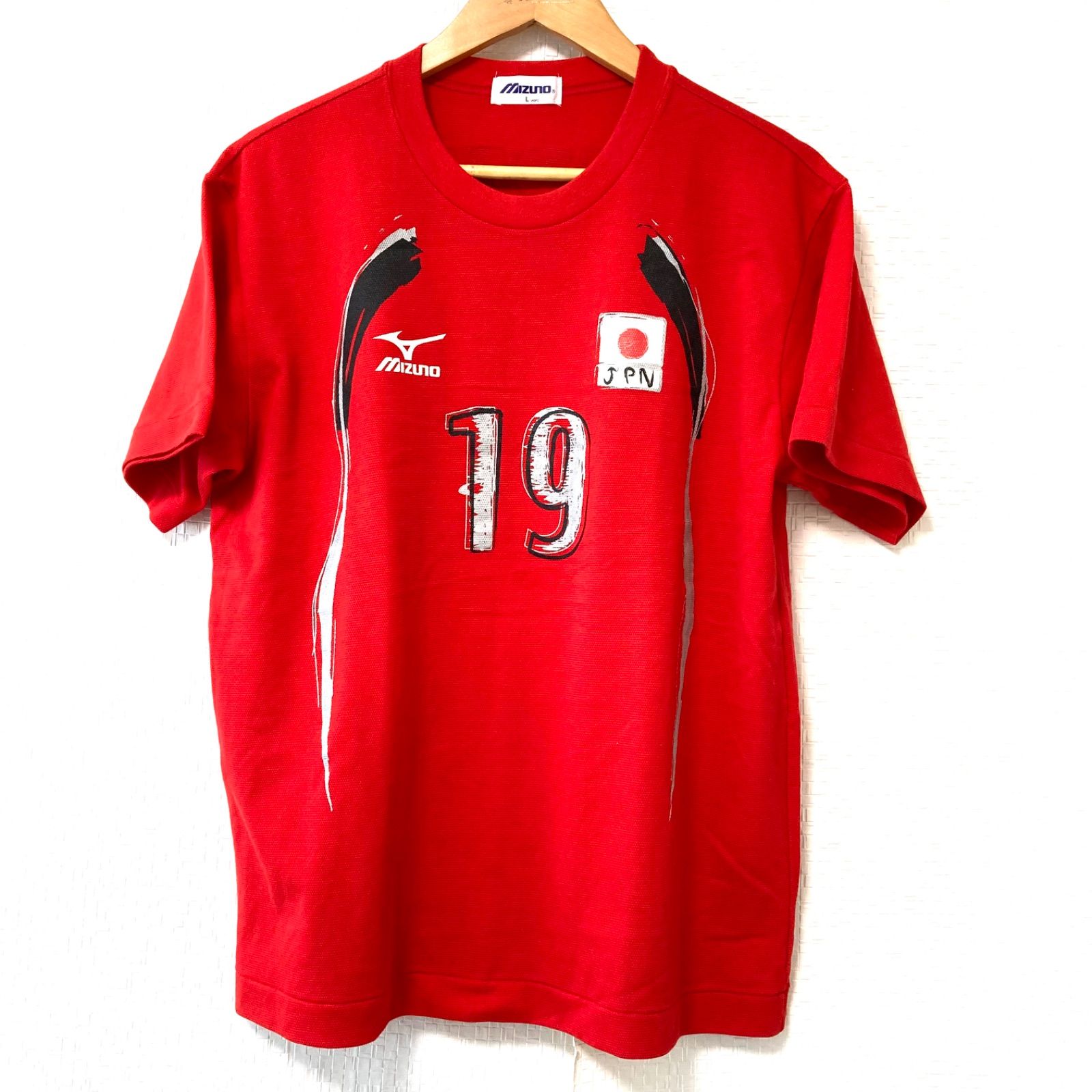 ミズノ バレーボールウェア 日本代表 4 日本製◎ (^w^)b MIZUNO ミズノ バレーボール日本代表 応援