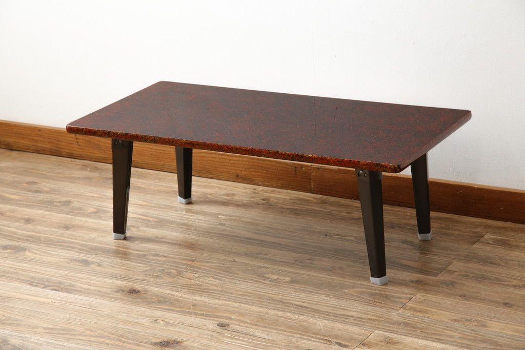 座卓 唐塗 折り畳み 座卓唐塗折り畳み