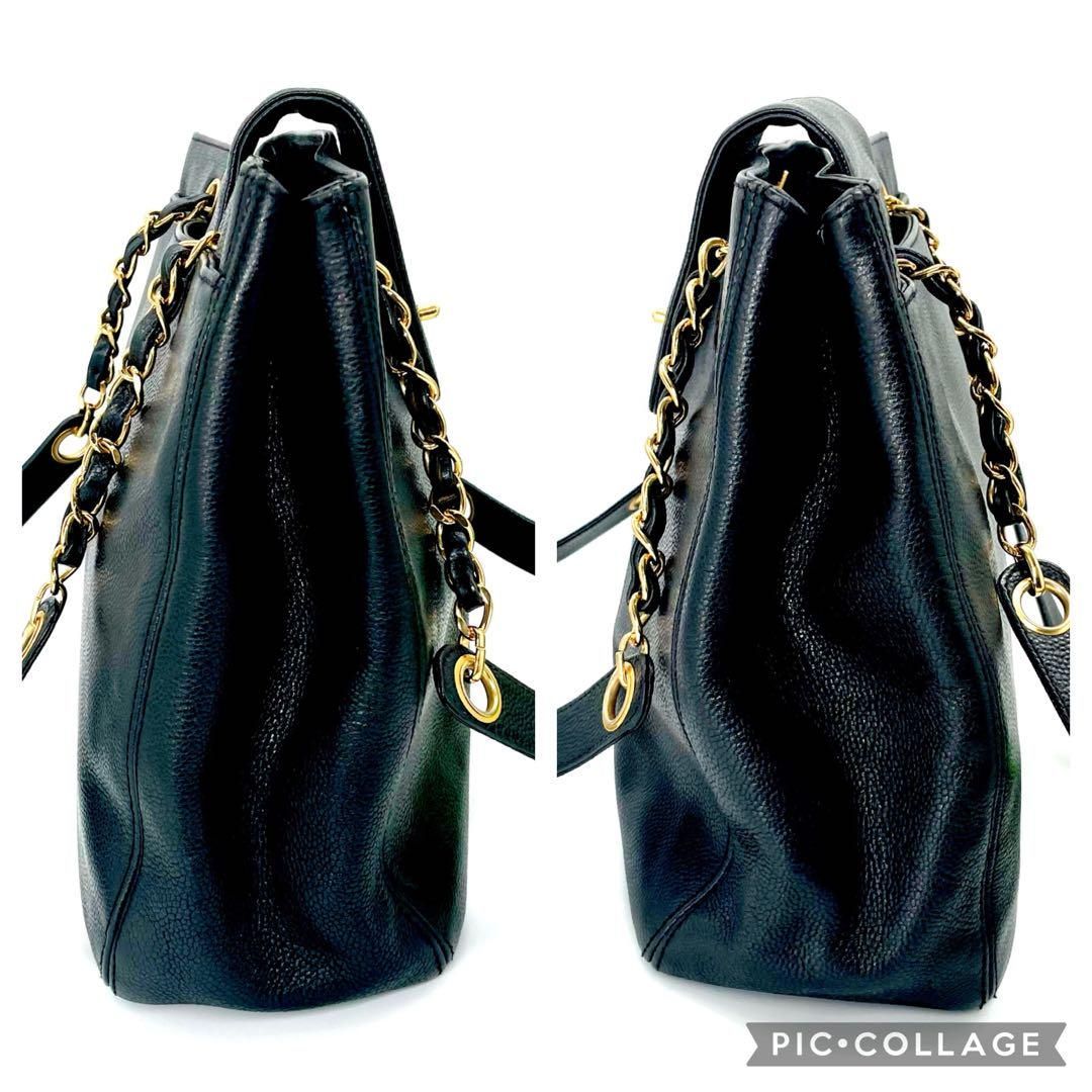 ✨超レア✨スーパーモデル シャネル CHANEL キャビアスキン ココマーク  