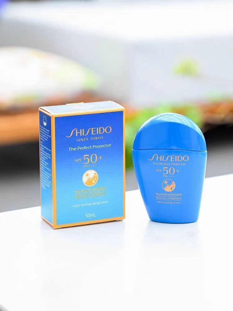 SHISEIDO 資生堂 日焼け止め ザ パーフェクト プロテクター 乳液 SPF50+ PA++++ 50ml 顔 超耐水 UVケア 紫外線カット  - メルカリ