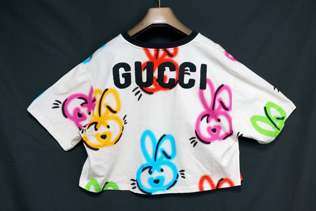 GUCCI グッチ Year Of The Rabbit Bunny Print イヤーオブザラビット