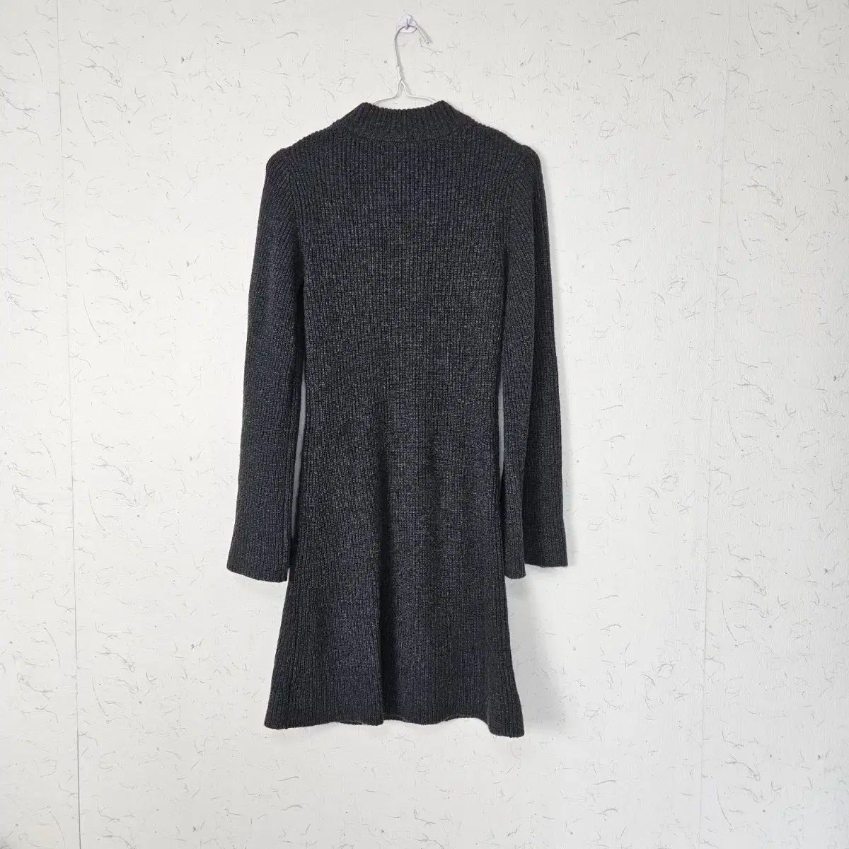 【美品】SANDRO サンドロ ロングニットワンピース ブラック 美品】SANDRO サンドロ ロングニットワンピース ブラック レディース