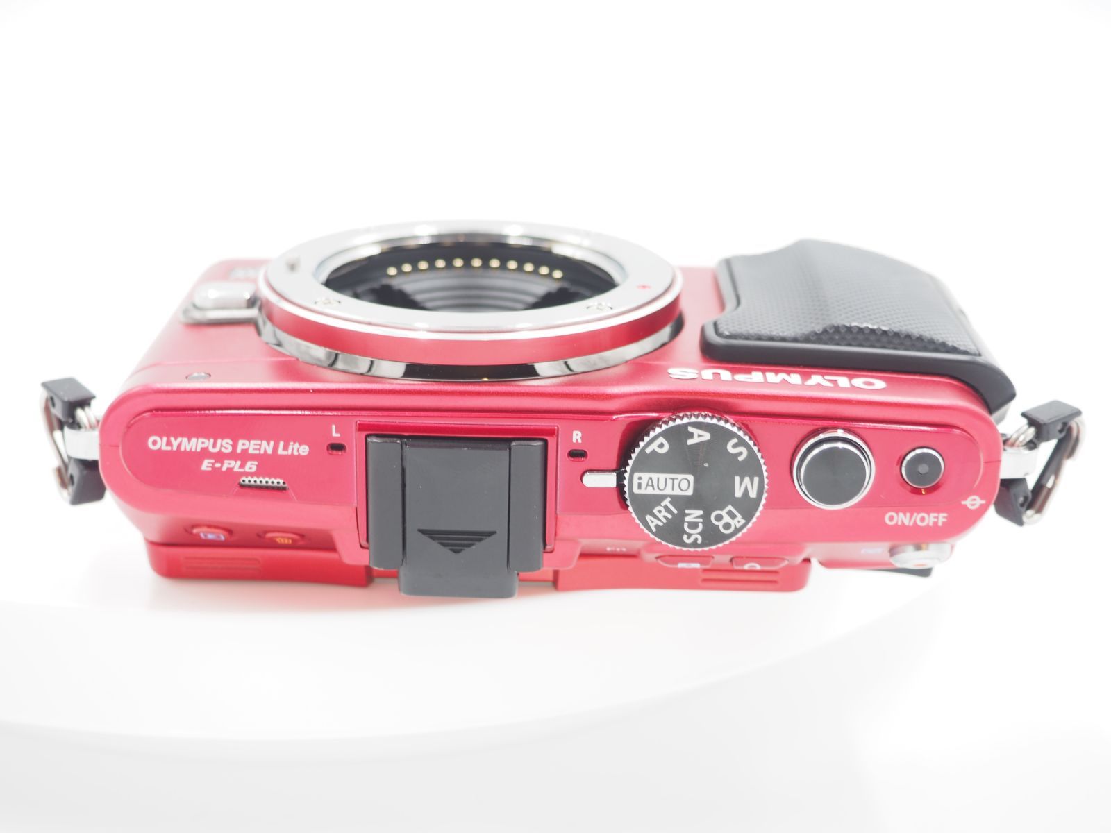 OLYMPUS - OLYMPUS E-PL6 ボディ　red 番:181 OLYMPUS E-PL6 ボディ red 番:181 - メルカリ