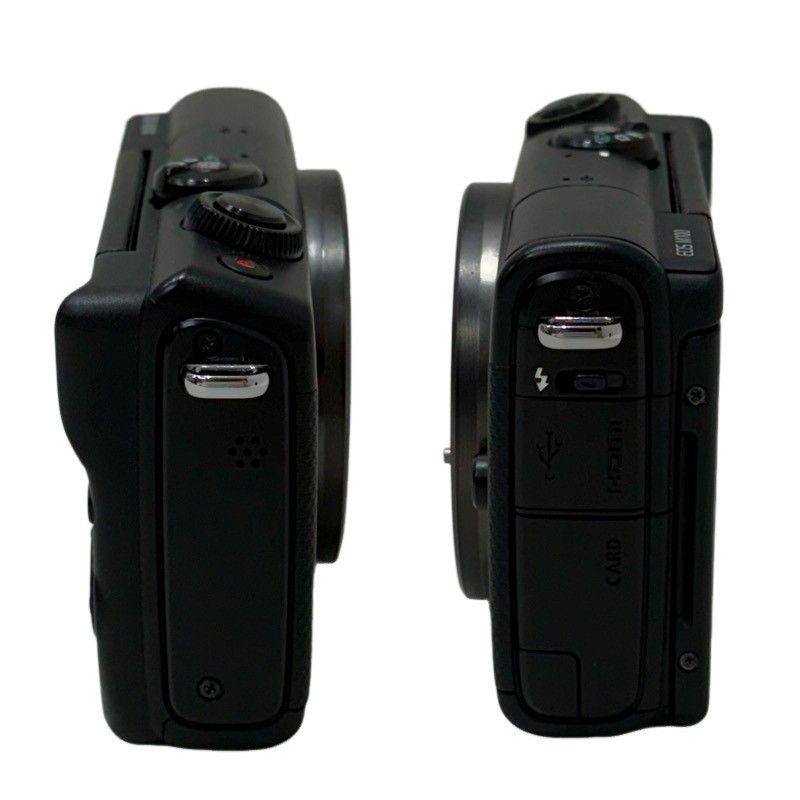 Canon EOS M100 ブラック　18-55mmレンズキット CANON EOS M EF-M18-55 IS STM レンズキット 価格比較 - 価格.com