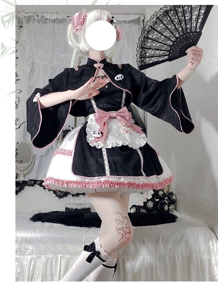 ロリータ衣装 ピンク色が