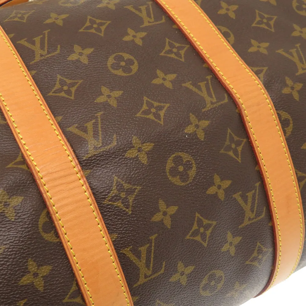 良品 キーポル45 ボストンバッグ ブラウン USA製 紙タグ ヴィンテージ