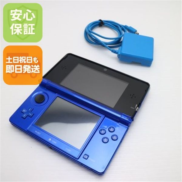 ニンテンドー3DS 本体 青 コバルトブルー　美品 超美品 ニンテンドー3DS コバルトブルー 即日発送 game 任天堂
