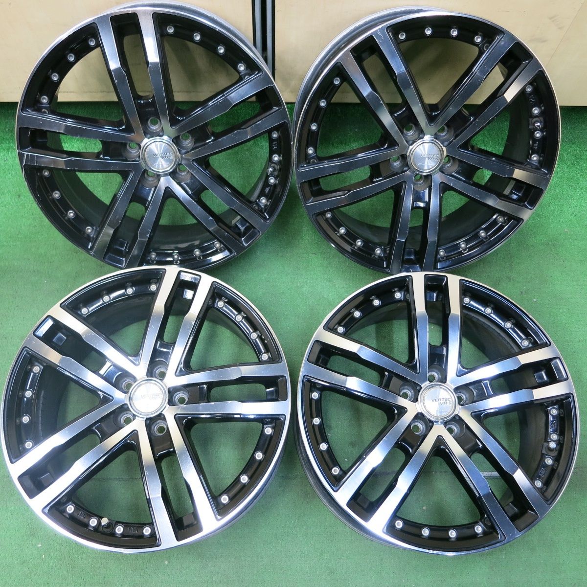 送料無料] 4本価格☆VERTEC VR-5 MANARAY SPORT 17インチ ホイール ヴァーテック マナレイスポーツ 17×7J  PCD100/5H☆4101812SYホ - メルカリ