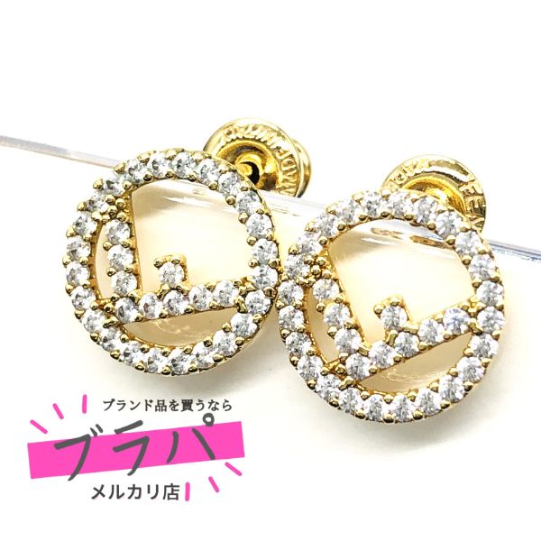 保管品】FENDI フェンディ ピアス F IS FENDI エフ イズ