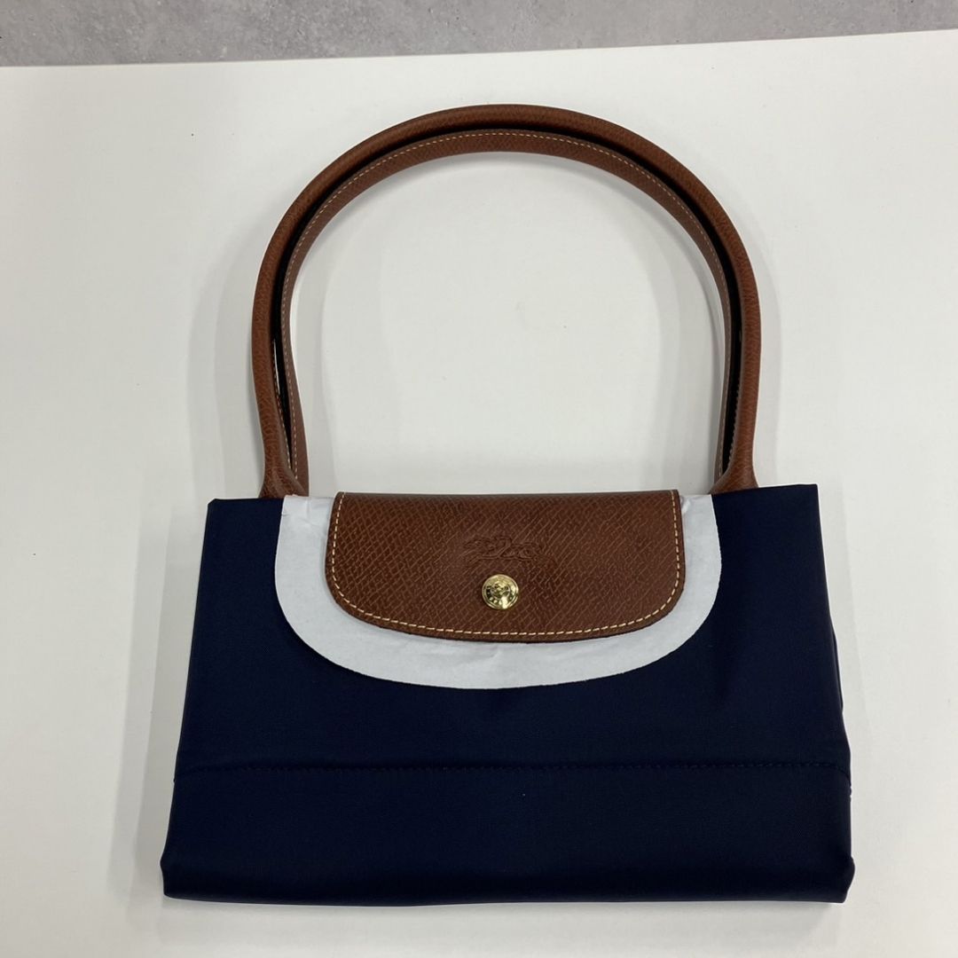 訳あり・新品未使用】LONGCHAMP ロンシャン トートバッグ Lサイズ ル・プリアージュ ネイビー 1899 - メルカリ