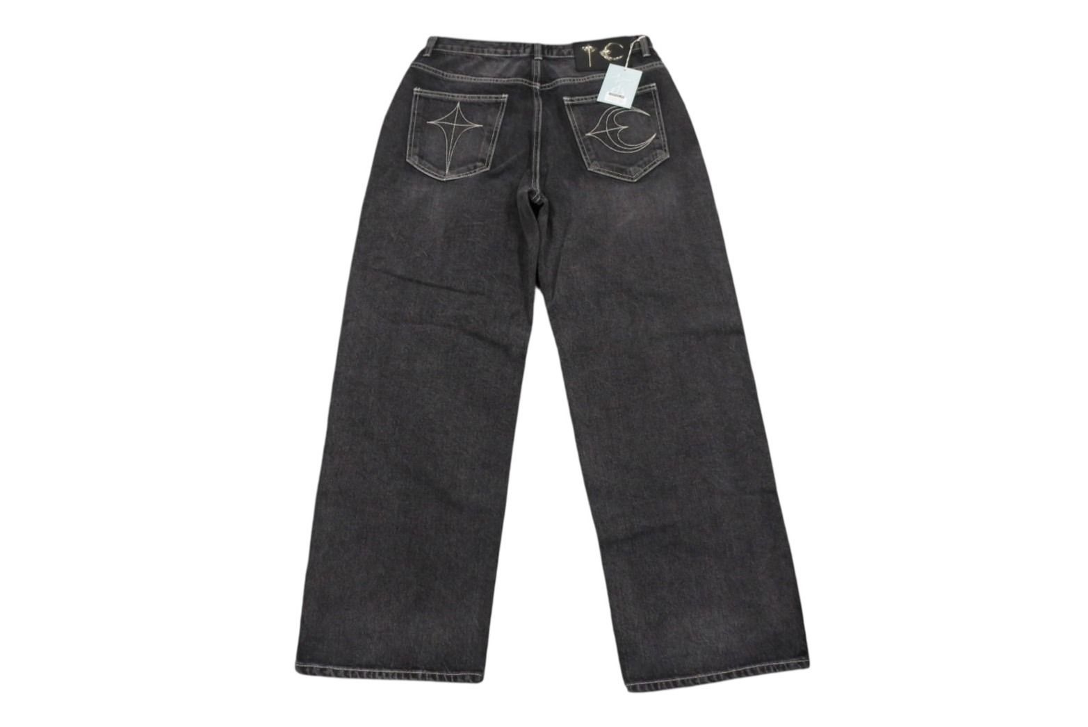 THUG CLUB Tribal Denim Pants ブラック デニム 完売品 THUG THUG CLUB Tribal Denim Pants ブラック デニム 完売品 THUG
