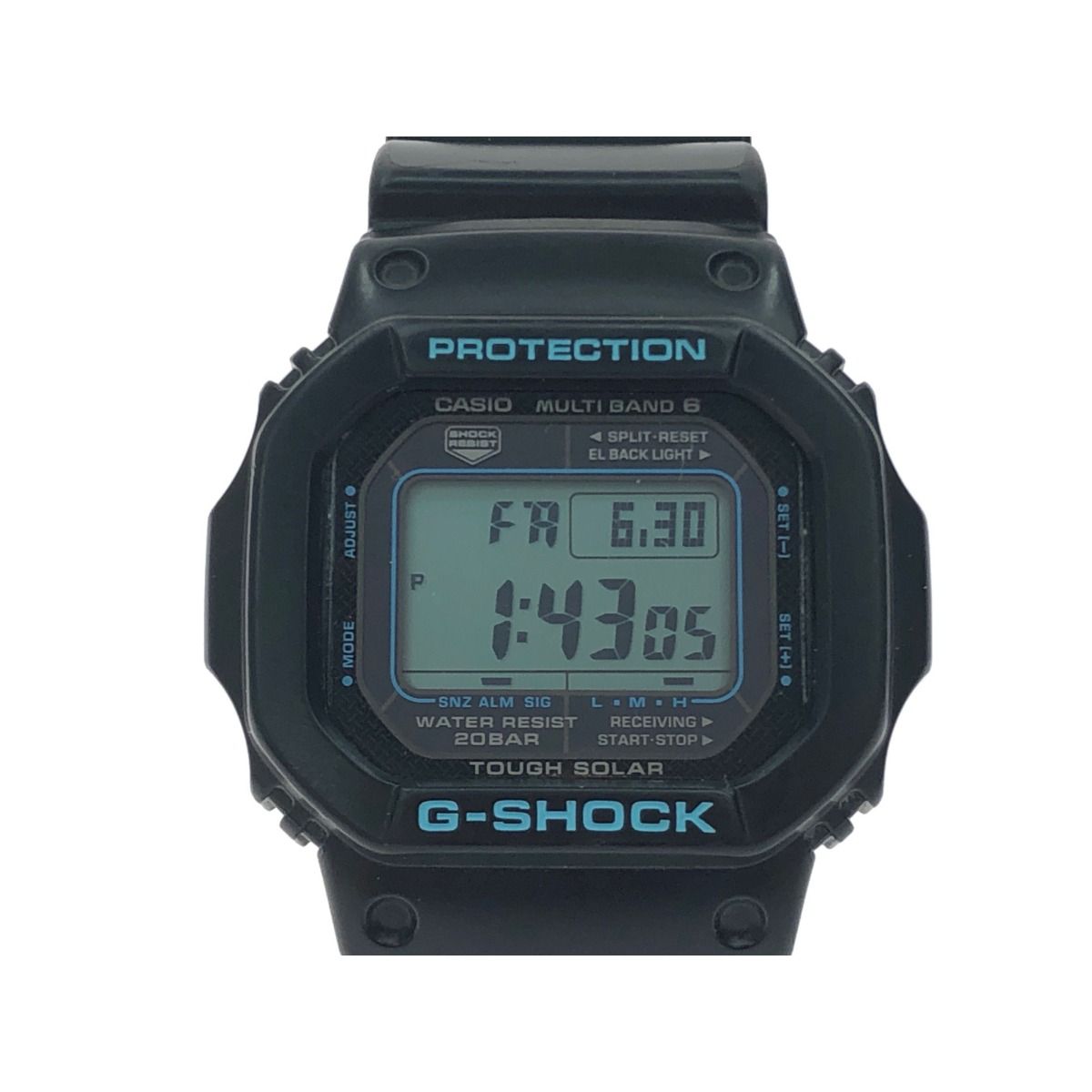 ▽▽CASIO カシオ G-SHOCK Gショック タフソーラー MULTIBAND6 電波