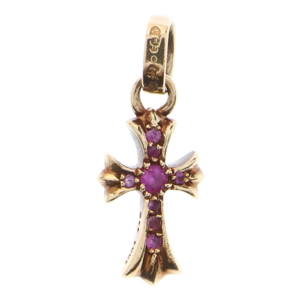 ChromeHearts クロムハーツ 22K CRS BBYFAT Chrome Hearts】 ⁡ “22K TNY CRSF P DMND” “22K CRS BBYFAT P