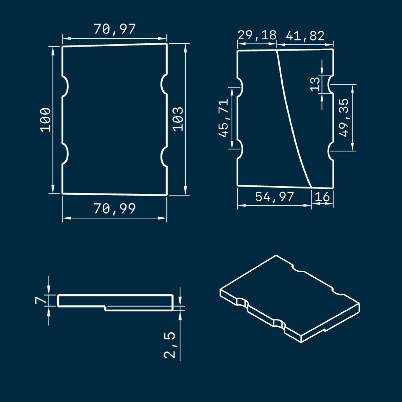 最短翌日お届け! 高さ調整式フィンガーランプ Fender系 60s’ Jazz Bass 5弦用_ウォルナット材 サテンオイル仕上げ うさみみ工房 愛