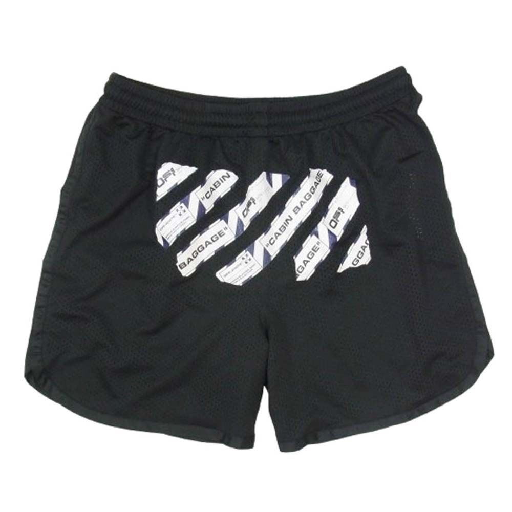 ■■Off-White■■　オフホワイト　ショートパンツ Off-White - OFF-WHITE オフホワイト ショートパンツ XS 黒