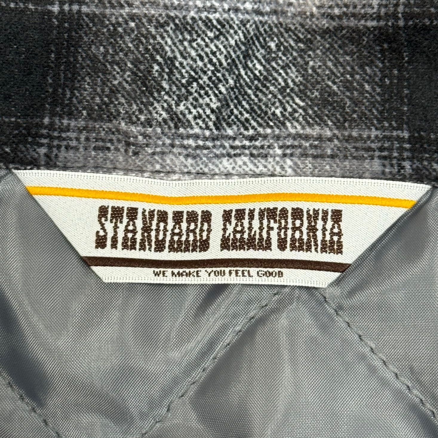 定価38500円 新品 STANDARD CALIFORNIA Quilted Print Flannel Check 