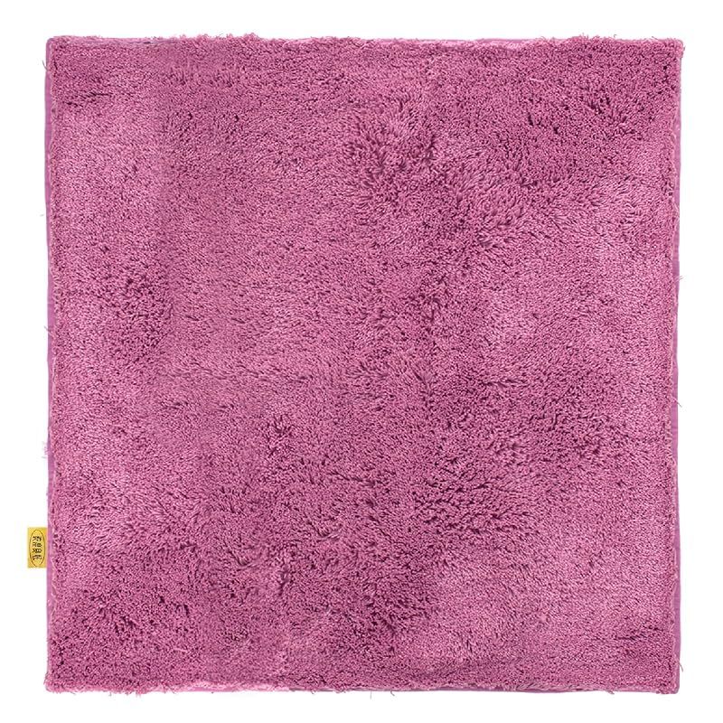 オカ(OKA) 乾度良好Dナチュレ バスマット 約70cm×70cm ローズピンク ( 吸水 速乾 かんどりょうこう 洗える 大判 足拭きマット 風呂 ) 0