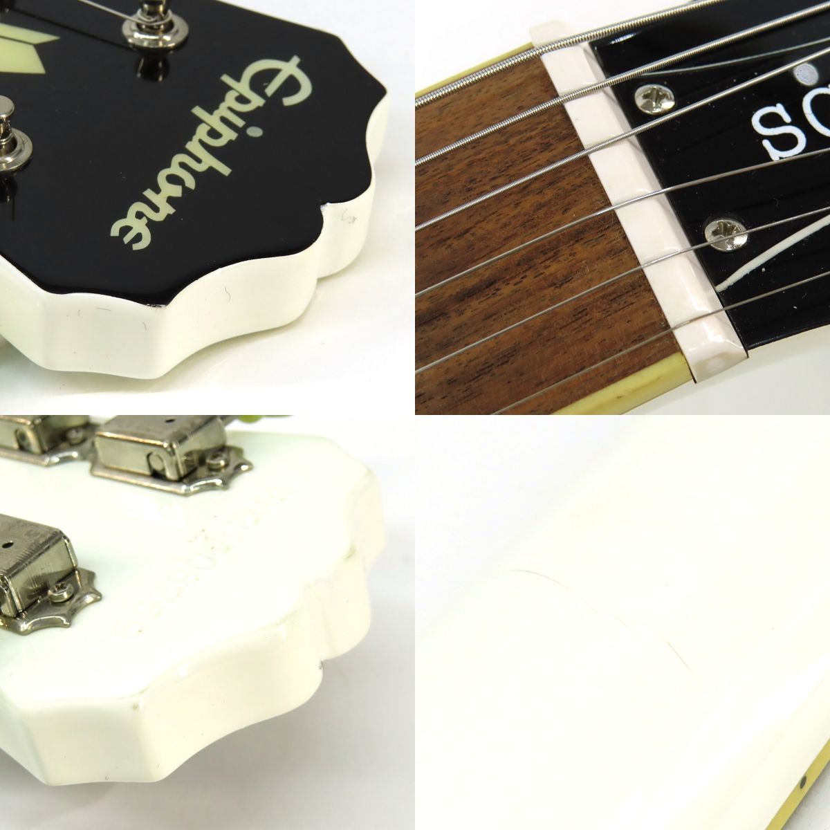Amazon | Epiphone 1984 Explorer EX EMG AW(アルパインホワイト