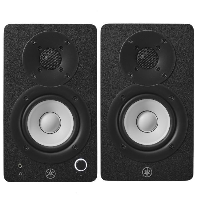 パワードスタジオモニター YAMAHA ヤマハ HS3 ブラック ペア XLRオス TRSホーン ケーブル