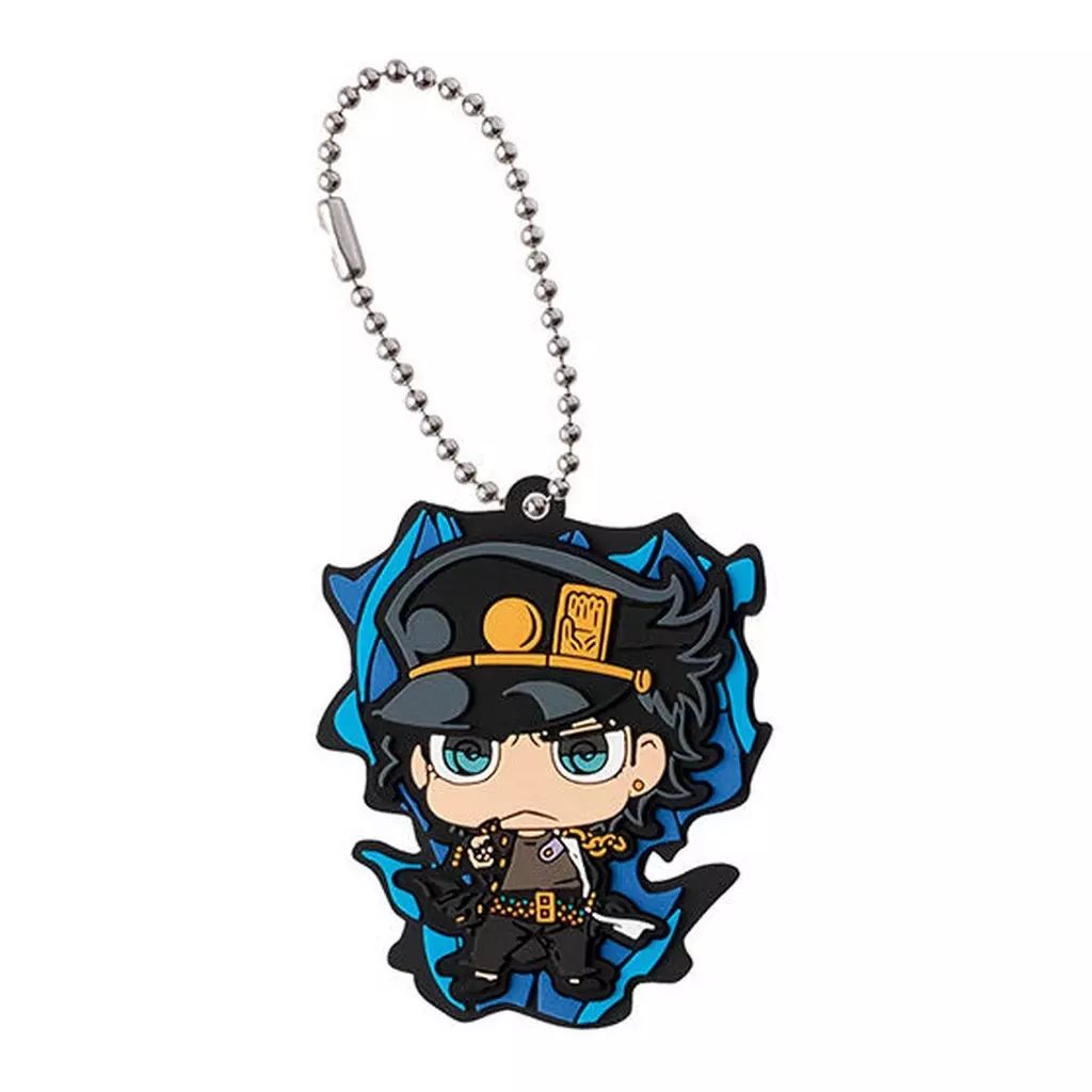 中古】キーホルダー 空条承太郎 「ジョジョの奇妙な冒険 ラバー