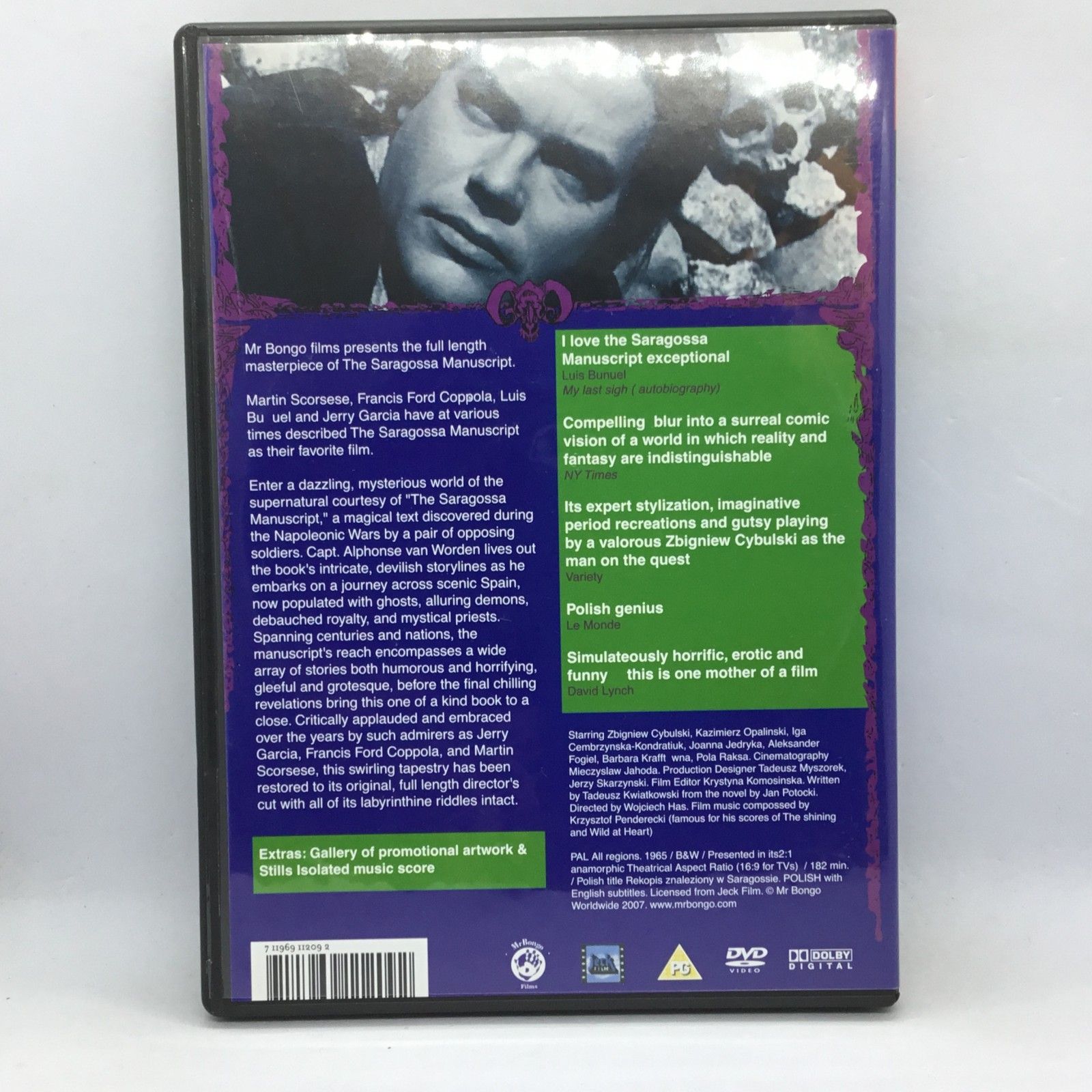 サラゴサの写本　DVD  ヴォイチェク・イエジー・ハス サラゴサの写本 DVD ヴォイチェク・イエジー・ハス