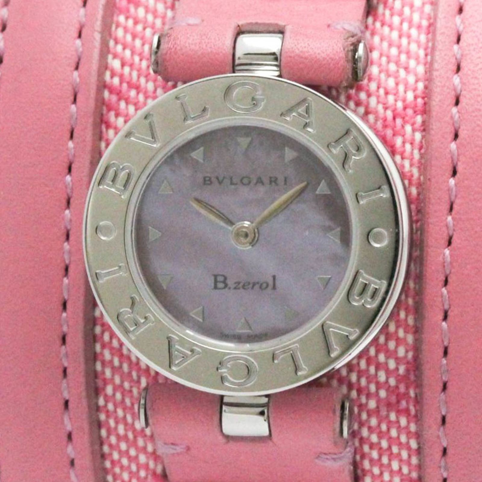 ブルガリ (BVLGARI) B-Zero1 ビーゼロワン ピンクシェル文字盤