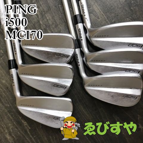狭山 アイアンセット ピン i500 MCI70 R 22.5 7616