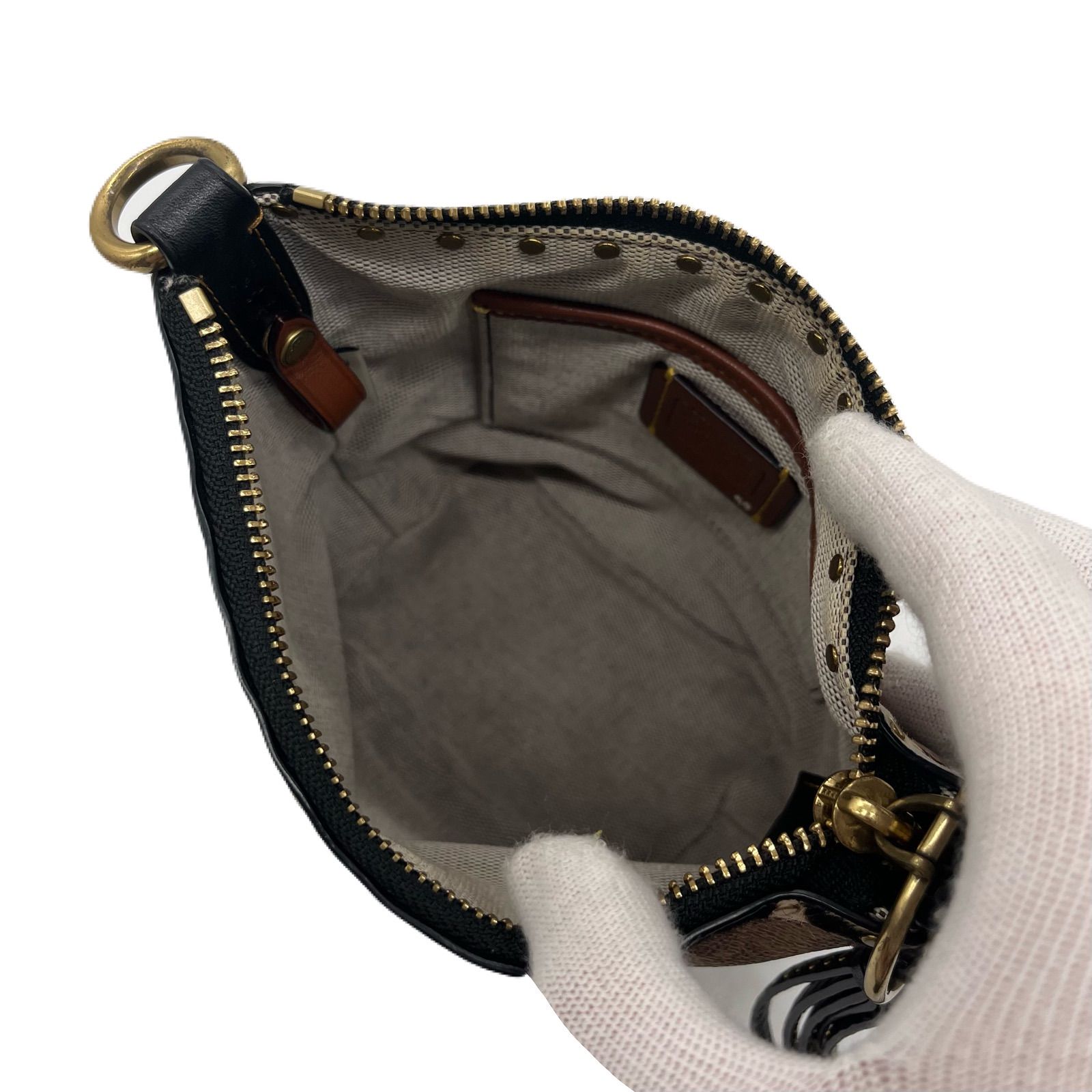 入手困難<!-利用不可文字-!>COACH ショルダーバッグ バケット バケツ型  