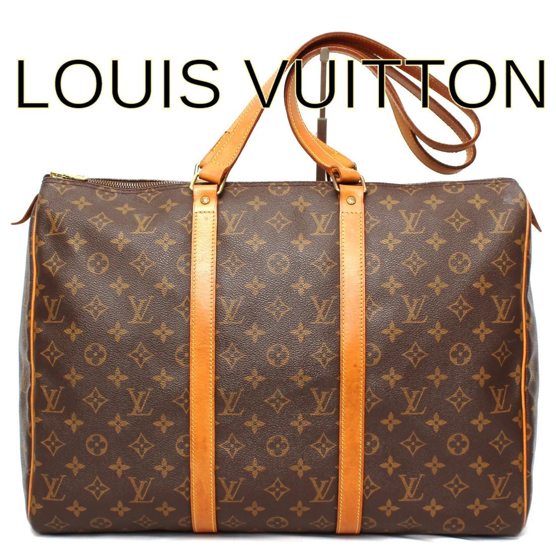 美品 ルイヴィトン LOUIS VUITTON モノグラム フラネリー45 トートバッグ ショルダーバッグ 肩掛け 大容量 レディース メンズ  ブラウン M51115 m293 - メルカリ