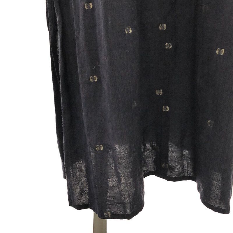 Mame Kurogouchi / マメクロゴウチ | ジャガード 総刺繍 シルク混  