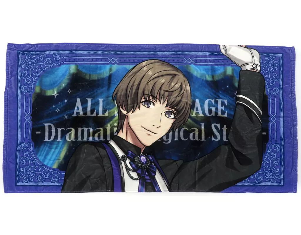 中古】タオル・手ぬぐい 鳳瑛二 ビッグタオル 「うたの☆プリンスさま