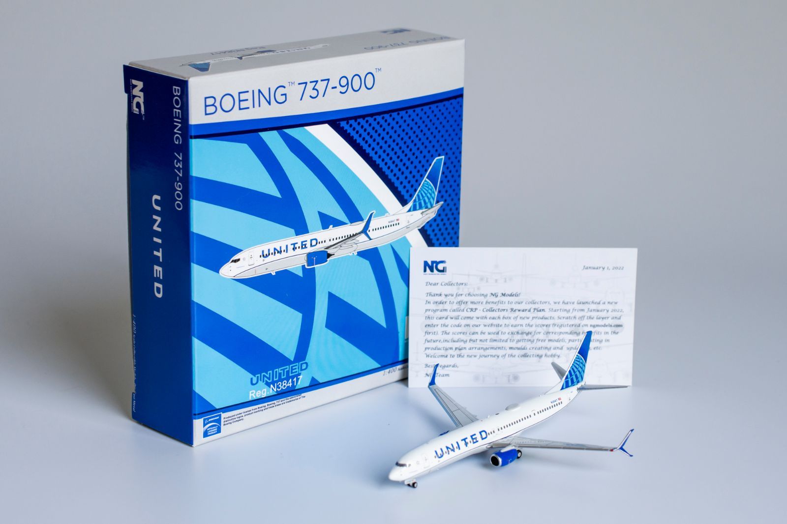 NGmodel ユナイテッド航空 737-900ER N38417 1/400 - メルカリ