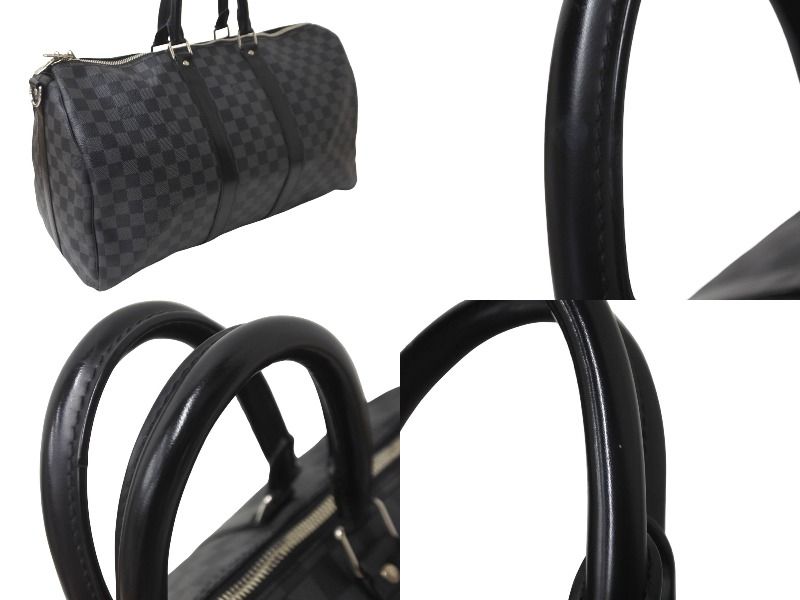 ルイヴィトン ダミエ キーポル バンドリエール 45 ボストンバッグ