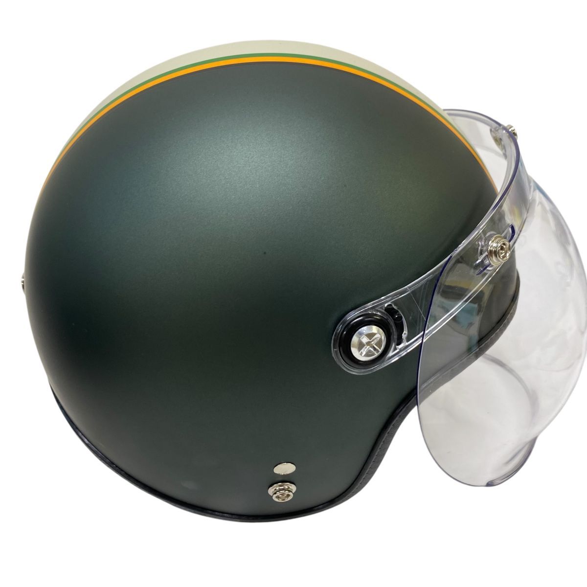 ヘルメット女性 novia ヘルメット Novia アイボリー ヘルメット シールド付き Baico 限定カラーのレディースジェットヘルメット NOVIA アイボリー
