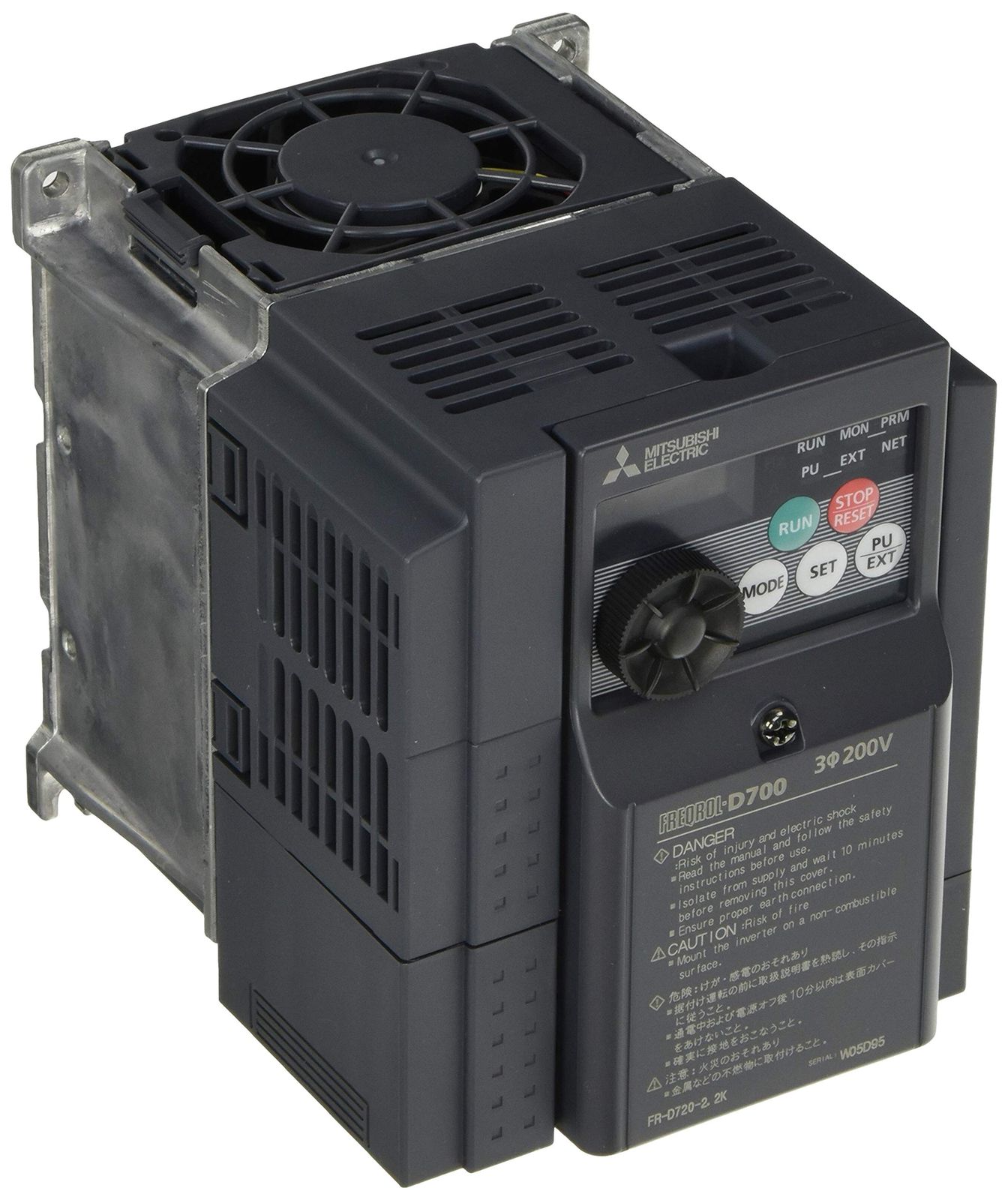 三菱電機 簡単小型インバータ FR-D720-2.2K [FR-D720-2.2K] [単品]