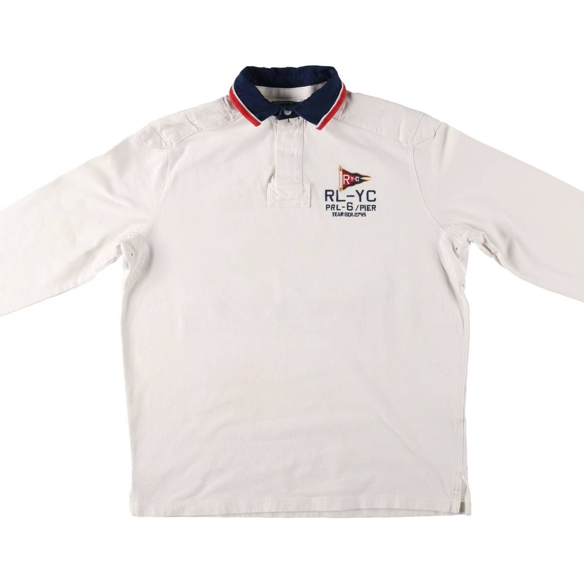 古着 ラルフローレン Ralph Lauren POLO by Ralph Lauren 長袖 ラガー