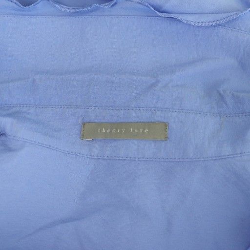 セオリーリュクス Marcy Anessa Blouse 42 スイスブルー セオリーリュクス Marcy Anessa Blouse 42 スイスブルー - メルカリ