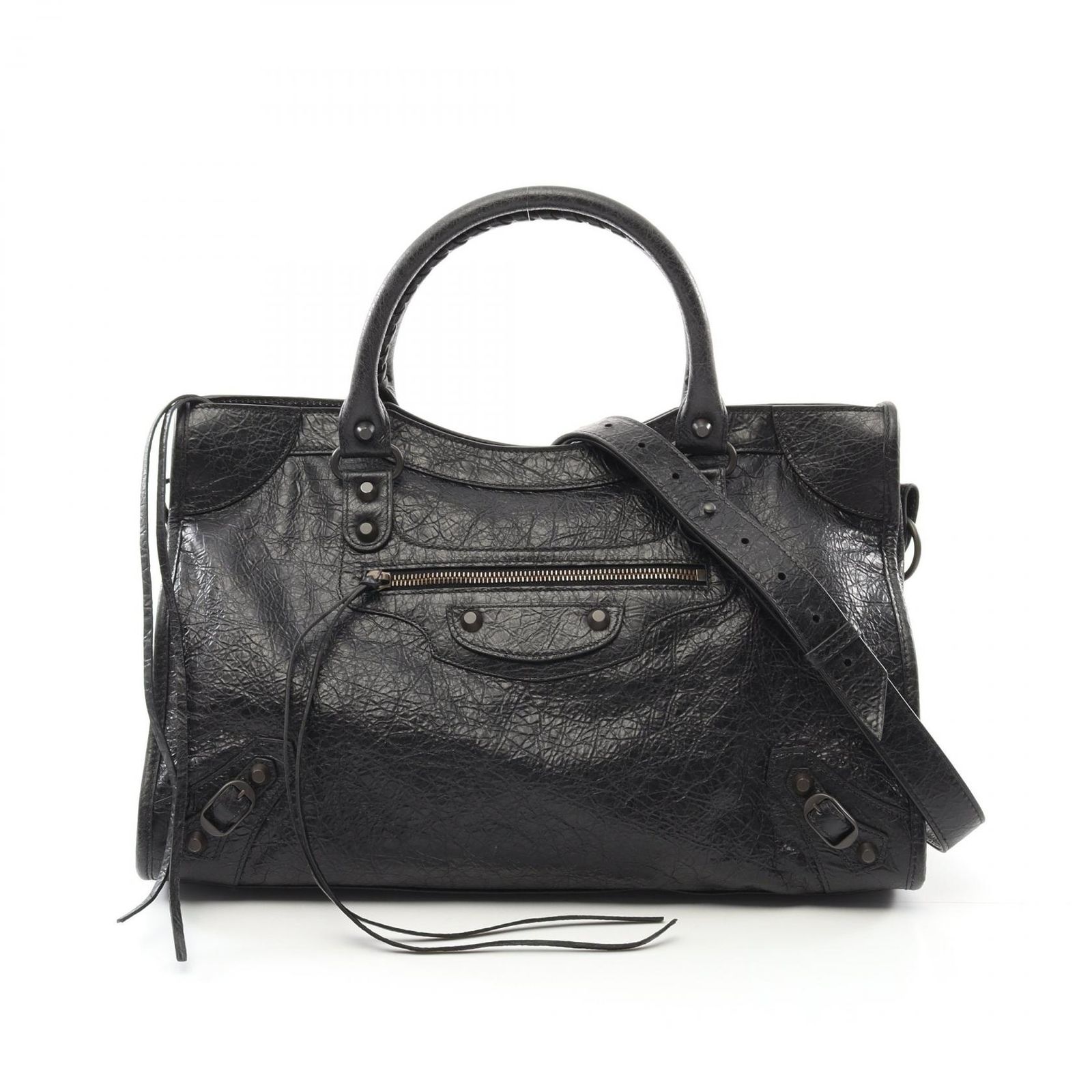 ハンドバッグ BALENCIAGA HAND BAG (8230582ABEK 1000) バレンシアガ BALENCIAGA ハンドバッグ シティ ミディアム