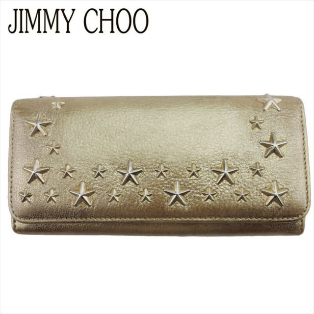 新品同様‼️ジミーチュウ　財布　長財布　スター　スタッズ 新品同様‼️ ジミーチュウ 財布 長財布 スター スタッズ