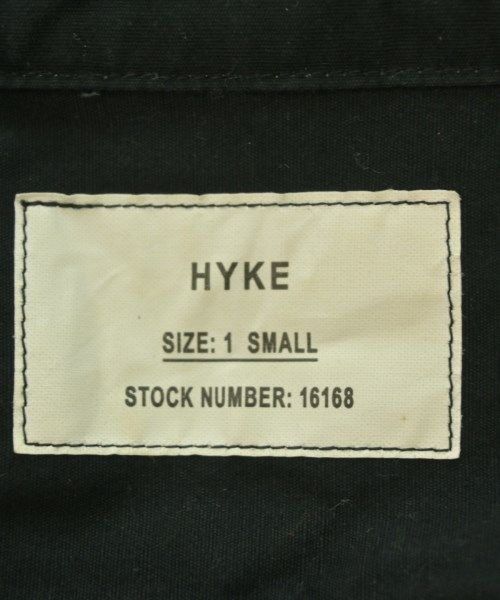 中古HYKEハイクオールインワンコンビネゾン黒サイズ1オーバーオール 中古HYKEハイクオールインワンコンビネゾン黒サイズ1