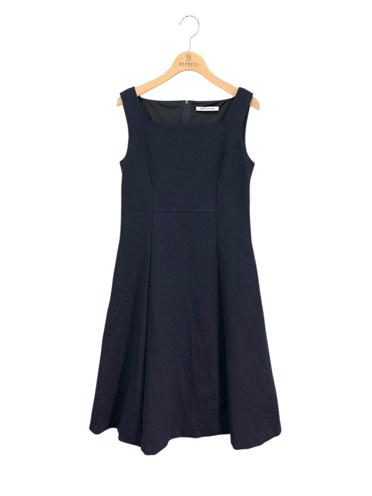 フォクシーニューヨーク DAPHNE DRESS 42998 ワンピース 38 ネイビー ITWTOWO4459U