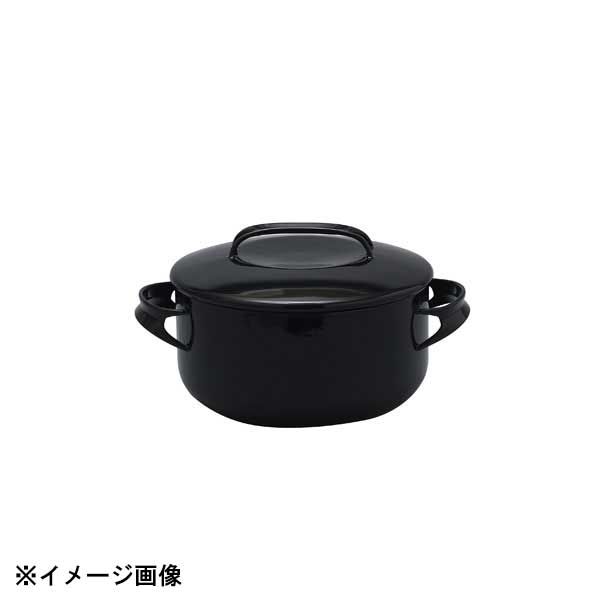 【新品】野田琺瑯 NOM-20T BK ノマクキャセロール 20cm ブラック 475093