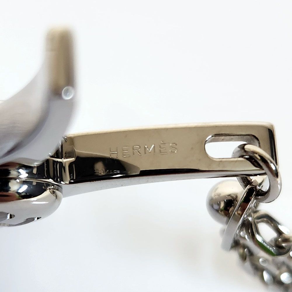 エルメス HERMES フィルー グローブホルダー - シルバー メタル 中古A  