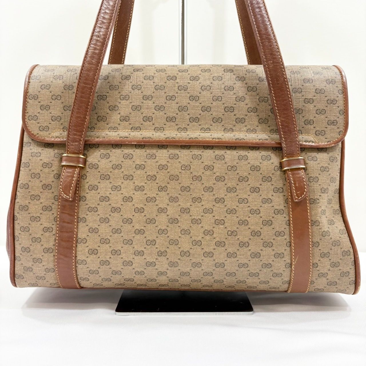 1点限り!!】OLD GUCCI オールド グッチ マイクロGG ハンドバッグ