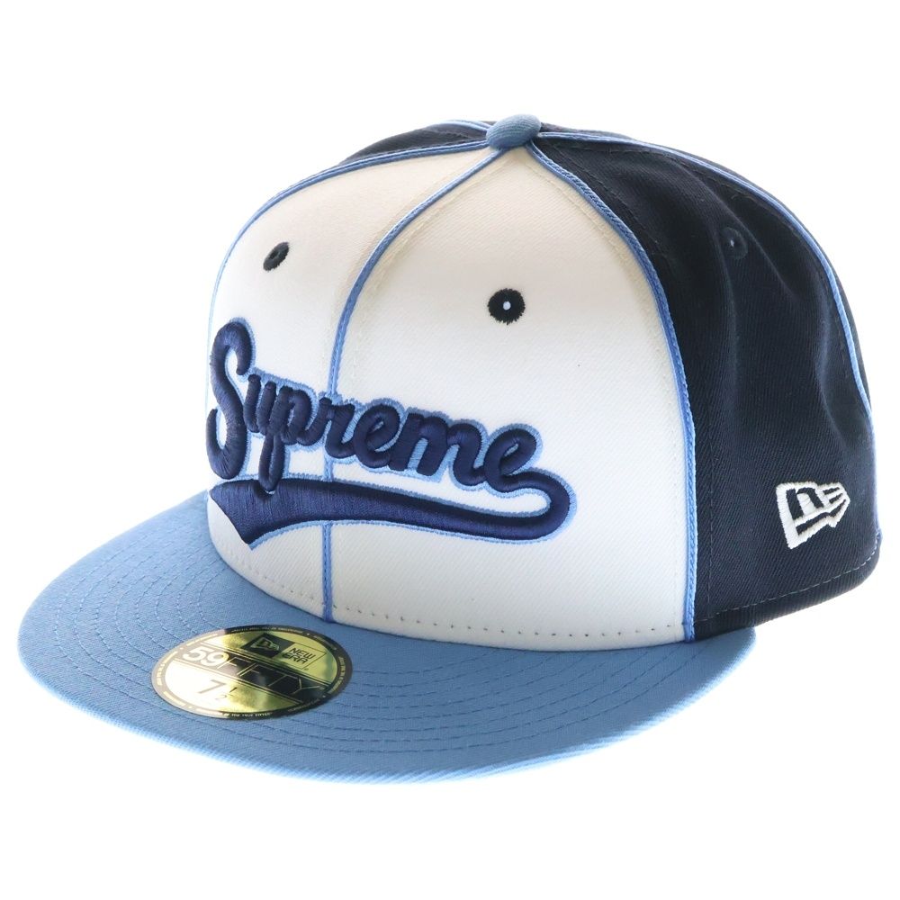 ⚠️新品未使用⚠️ シュプリーム　ベースボールキャップ　帽子　キャップ　ニューエラ SUPREME (シュプリーム) 25SS ×NEW ERA Piping Script Logo