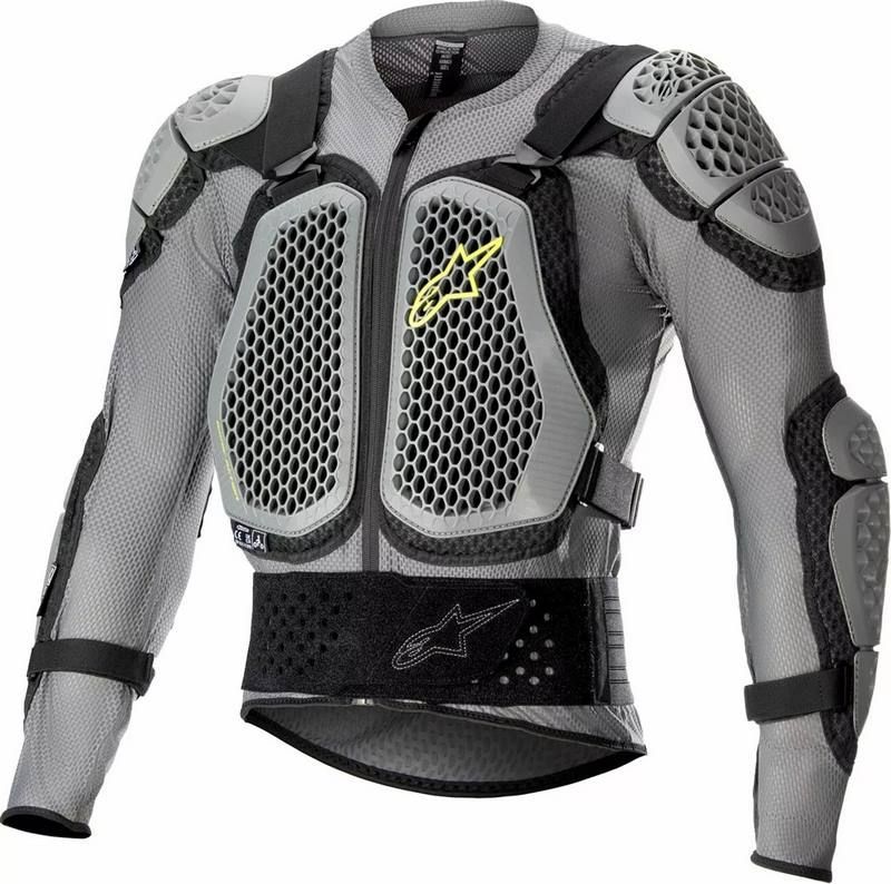 Alpinestars / アルパインスターズ Bionic Action v2 プロテクションジャケット グレー  ブラック  フルオイエロー サイズ M | 6506823-915-M