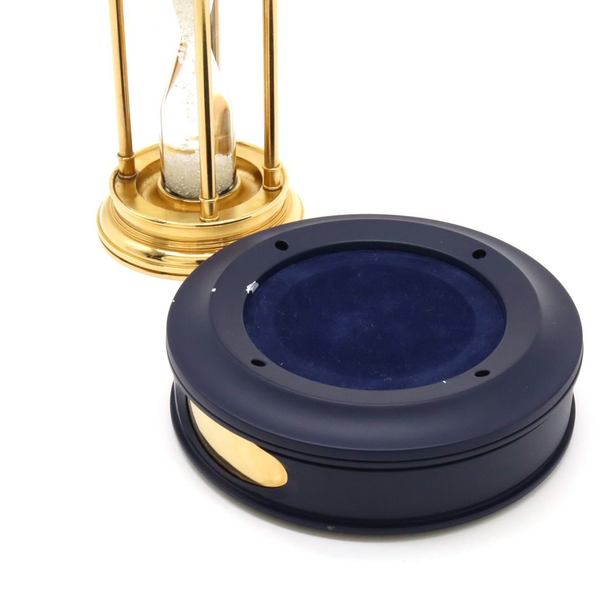 DEBEERS デビアス ダイヤモンド アワーグラス 砂時計 置時計 オブジェ